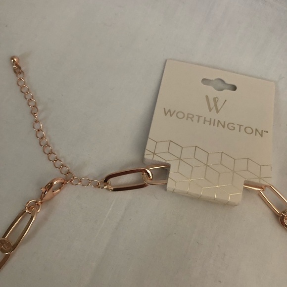 Worthington Rose Gold Diamond Necklace & Bracelet - Picture 5 of 8